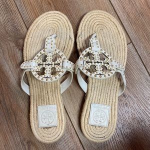 Tory Burch studded sandals. Size 8.5